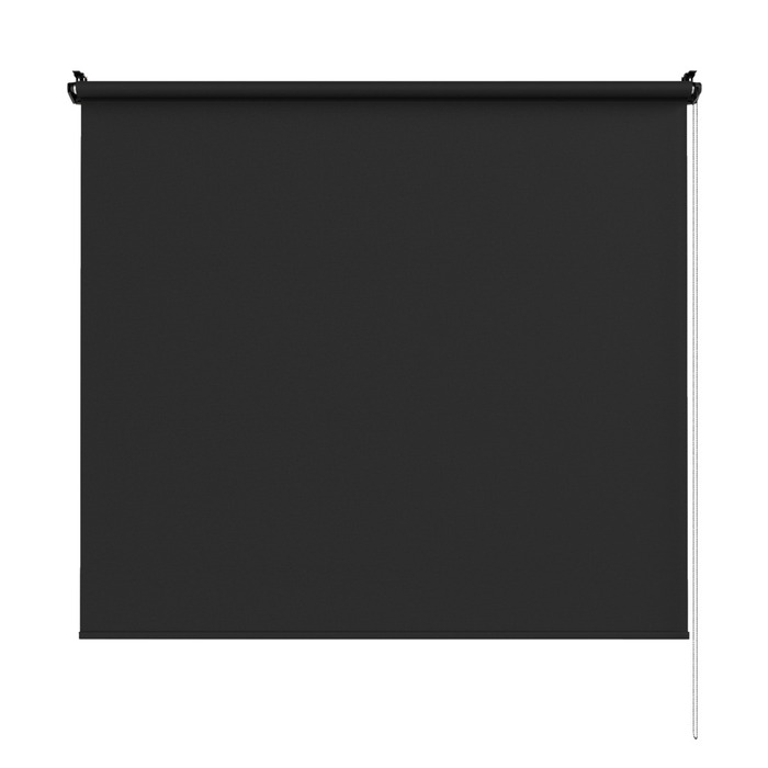 Rullgardin Ljusdämpande Svart 140 x 170 cm